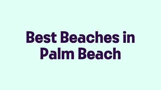 Best Beaches in Palm Beach