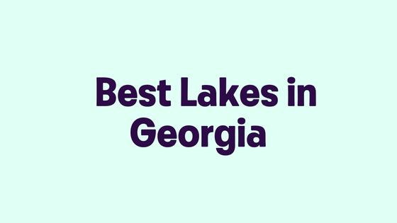 Best Lakes in Georgia