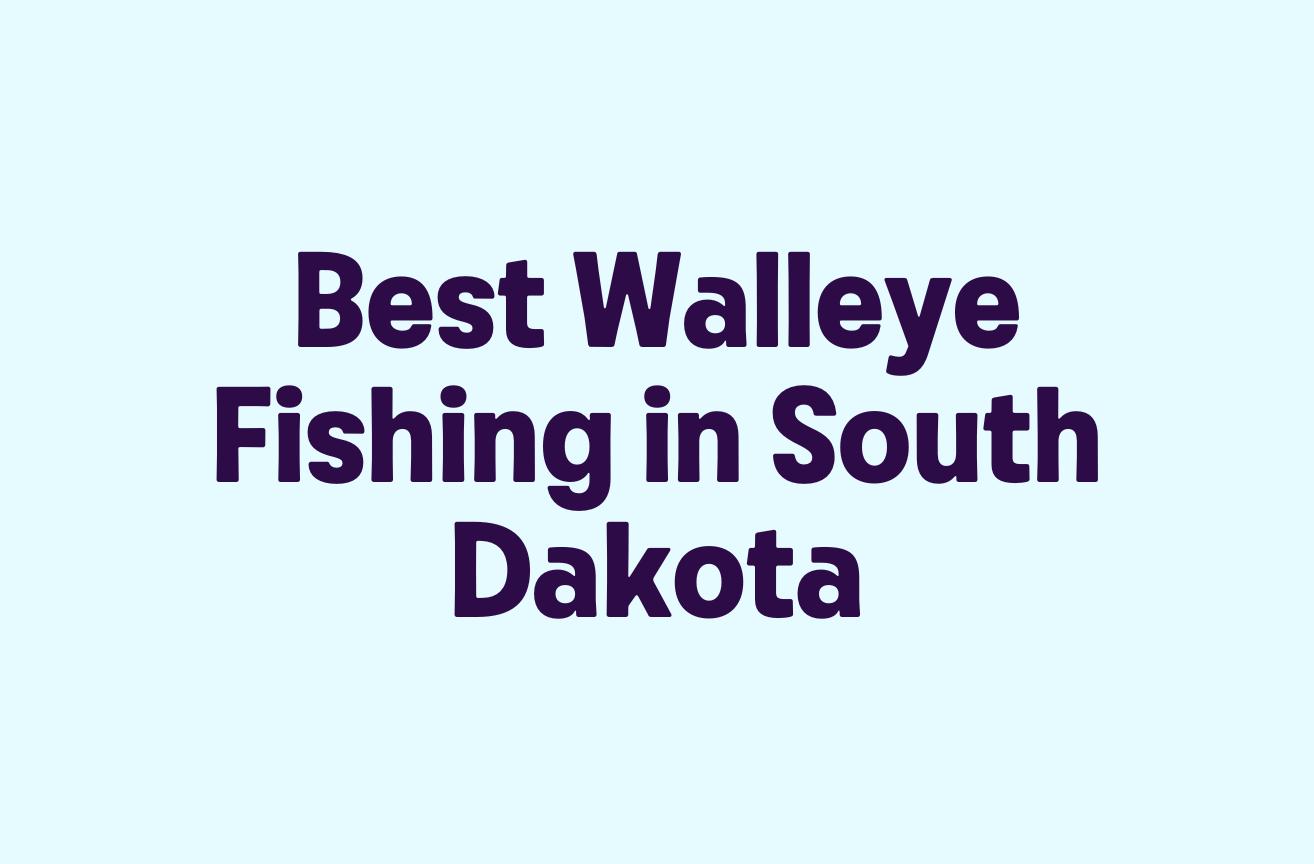 Best Walleye Fishing in South Dakota
