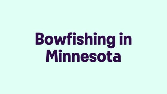 Bowfishing in Minnesota